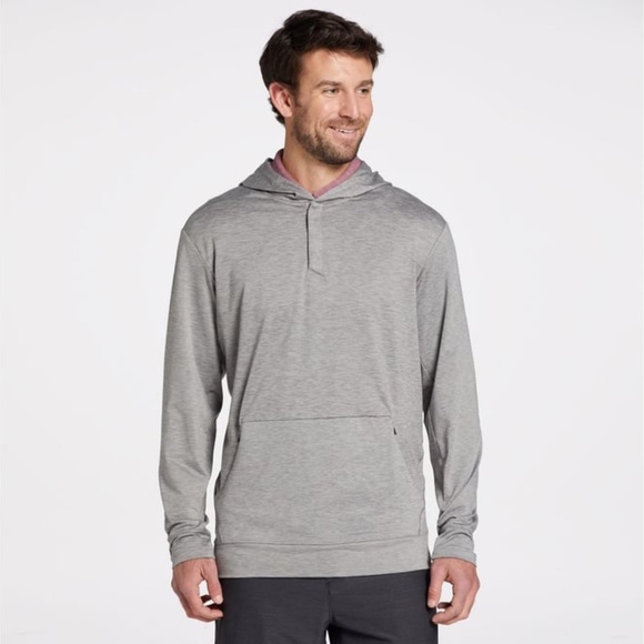 VRST Men's Active M Grey Hoodie - Picture 1 of 7